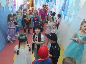 Bal karnawałowy w przedszkolu