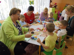 Dzień Matki i warsztaty plastyczne