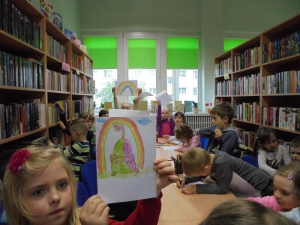 Przedszkolaki w bibliotece