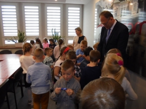 Przedszkolaki w Urzędzie Miasta