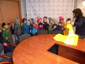 Przedszkolaki w Urzędzie Miasta