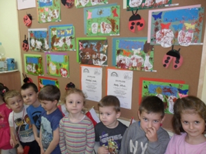 Zwierzęta na wiejskim podwórku