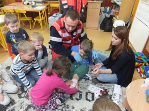 Spotkanie z ratownikiem medycznym