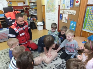 Spotkanie z ratownikiem medycznym