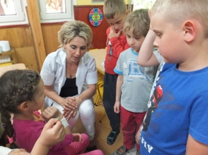 „Wiemy co zrobimy, gdy się skaleczymy” – spotkanie z pielęgniarką