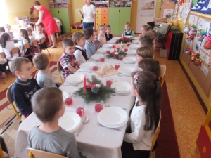 Wigilia w przedszkolu
