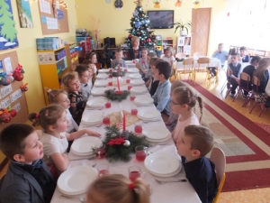 Wigilia w przedszkolu