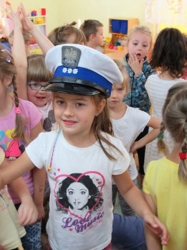Policjanci w przedszkolu