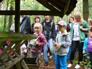 Piknik rodzinny „Razem z Leśnym Skrzatem wędrujemy po lesie”