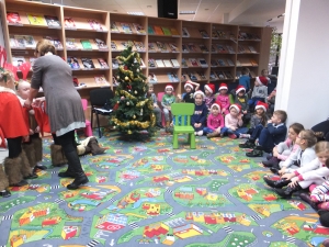 Wycieczka do biblioteki grudzień 2017