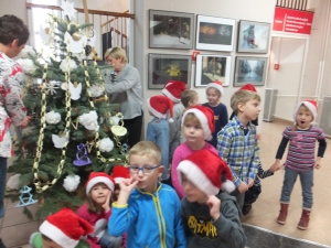Wycieczka do biblioteki grudzień 2017