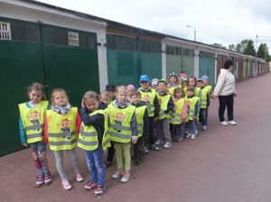  Wycieczka do komendy powiatowej policji w Radomsku - grupa IV - 2015