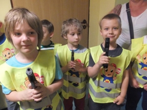 Wycieczka Do komendy Powiatowej Policji w Radomsku