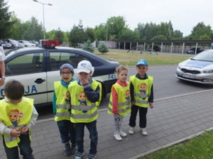 Wycieczka Do komendy Powiatowej Policji w Radomsku