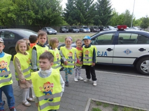 Wycieczka Do komendy Powiatowej Policji w Radomsku