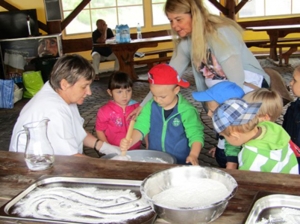 W gospodarstwie agroturystycznym Resort Malutkie. 