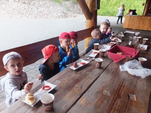 W gospodarstwie agroturystycznym Resort Malutkie. 