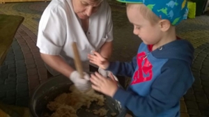 W gospodarstwie agroturystycznym Resort Malutkie. 