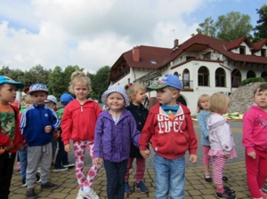 W gospodarstwie agroturystycznym Resort Malutkie. 