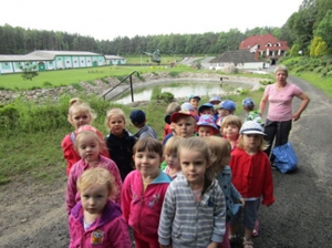 W gospodarstwie agroturystycznym Resort Malutkie. 