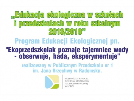 Nowy program edukacji ekologicznej