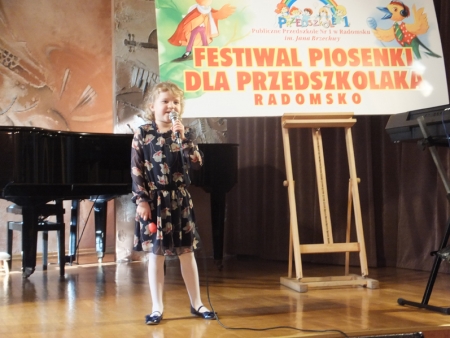XXII Festiwal Piosenki dla Przedszkolaka - nasze piosenkarki