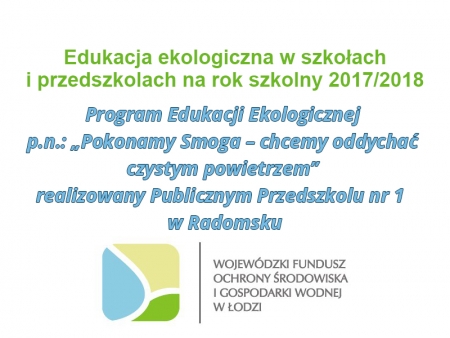 Nowy Program Edukacji Ekologicznej