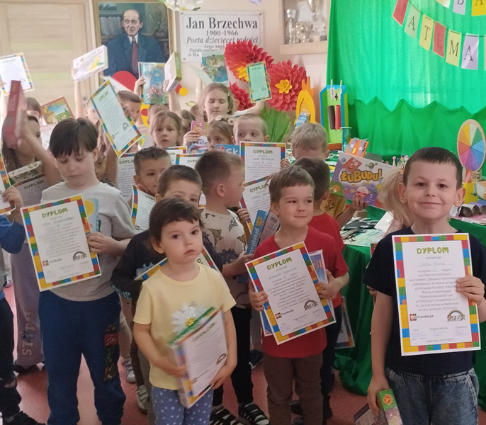 Rozdanie nagród w rodzinnym konkursie pod hasłem „Zabawka matematyczna”